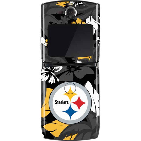 NFL Pittsburgh Steelers Tropical Print Motorola RAZR Skin