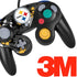NFL Pittsburgh Steelers Tropical Print Nintendo GameCube Controller Skin