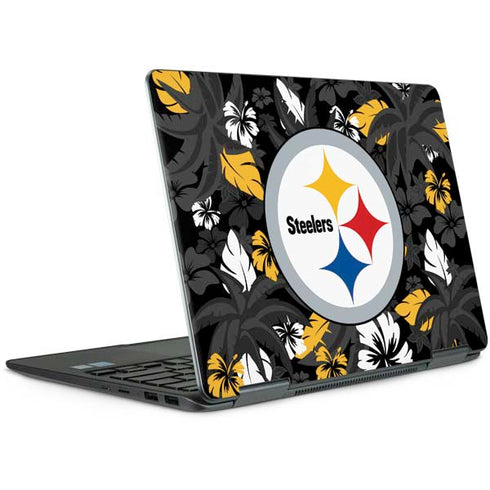 NFL Pittsburgh Steelers Tropical Print Notebook 9 Pro 13in (2017) Skin
