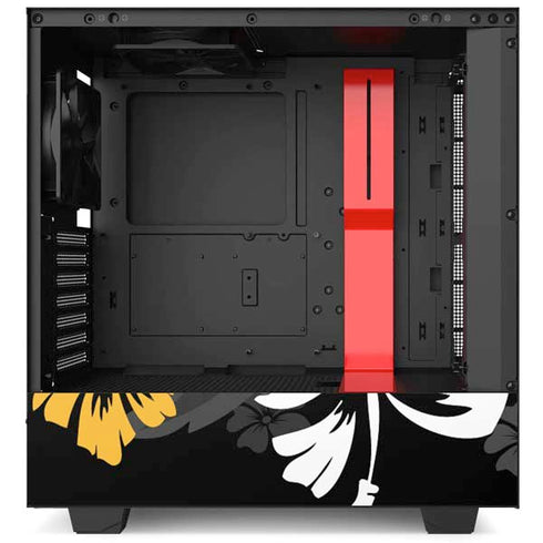 NFL Pittsburgh Steelers Tropical Print NZXT H510 Compact ATX Mid-Tower Case Skin