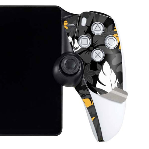 NFL Pittsburgh Steelers Tropical Print PlayStation Portal Remote Player Skin