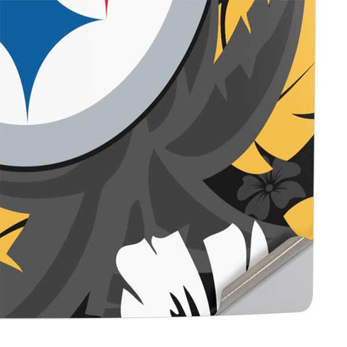 NFL Pittsburgh Steelers Tropical Print PS5 Console Skin