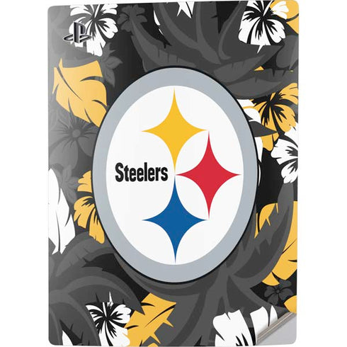 NFL Pittsburgh Steelers Tropical Print PS5 Digital Edition Console Skin