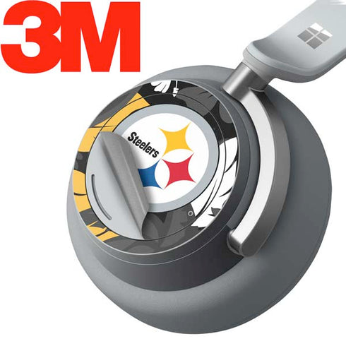 NFL Pittsburgh Steelers Tropical Print Surface Headphones Skin