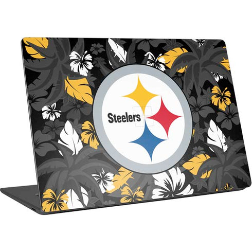 NFL Pittsburgh Steelers Tropical Print Surface Laptop 4 15in Skin