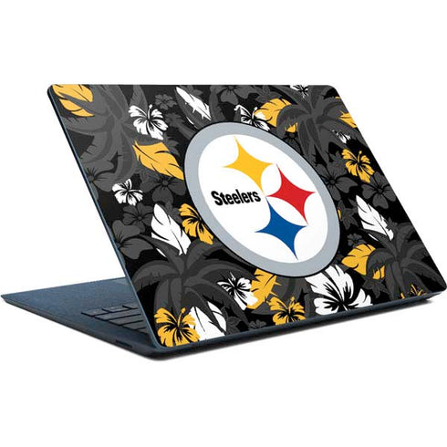 NFL Pittsburgh Steelers Tropical Print Surface Laptop Skin