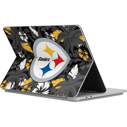 NFL Pittsburgh Steelers Tropical Print Surface Laptop Studio Skin
