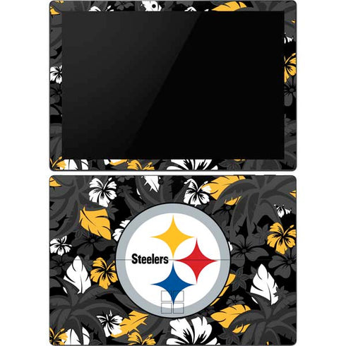 NFL Pittsburgh Steelers Tropical Print Surface Pro 6 Skin