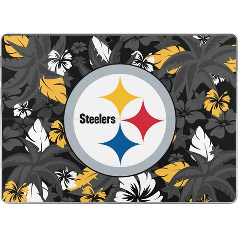 NFL Pittsburgh Steelers Tropical Print Surface Pro 9 Skin