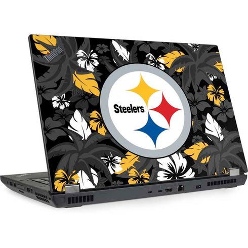NFL Pittsburgh Steelers Tropical Print Lenovo ThinkPad Skin