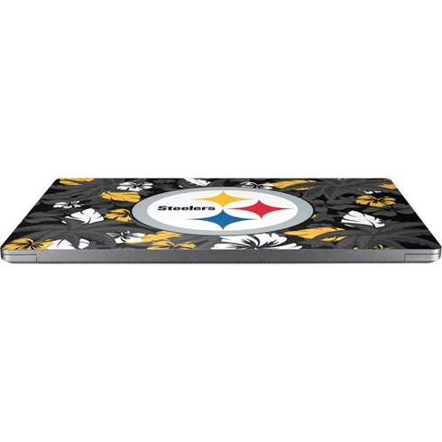 NFL Pittsburgh Steelers Tropical Print Universal Laptop 12in (9.8 x 6.8in) Skin