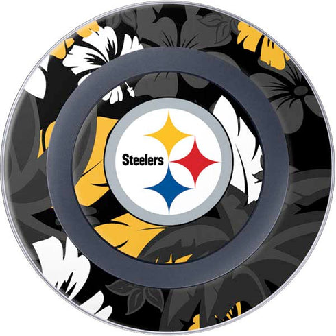 NFL Pittsburgh Steelers Tropical Print Wireless Charger Skin