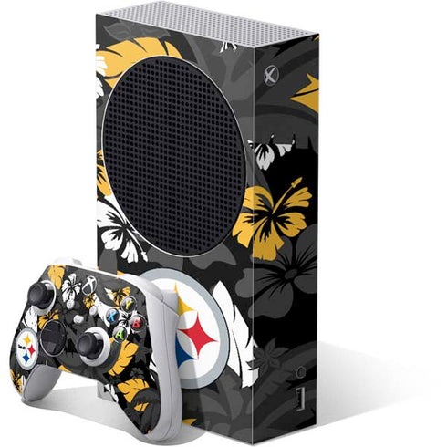 NFL Pittsburgh Steelers Tropical Print Xbox Series S Skins