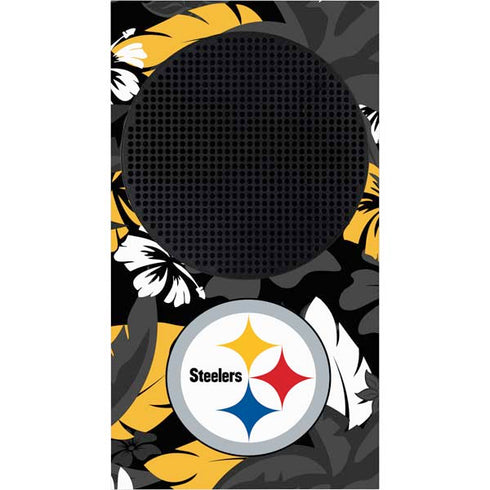 NFL Pittsburgh Steelers Tropical Print Xbox Series S Console Skin