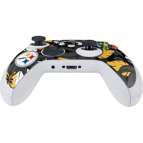 NFL Pittsburgh Steelers Tropical Print Xbox Series S Controller Skin
