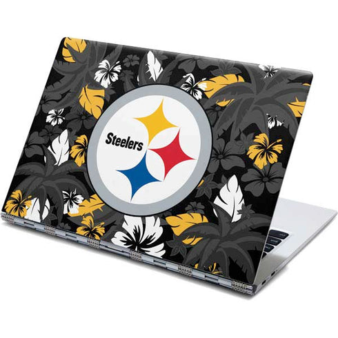 NFL Pittsburgh Steelers Tropical Print Yoga 910 2-in-1 14in Touch-Screen Skin