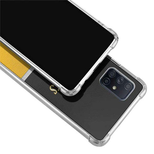 NFL Pittsburgh Steelers Vintage Galaxy A51 5G Clear Case