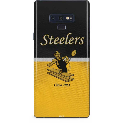 NFL Pittsburgh Steelers Vintage Galaxy Note 9 Skin