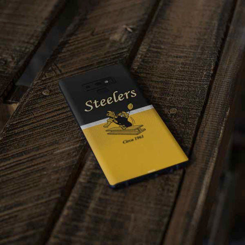 NFL Pittsburgh Steelers Vintage Galaxy Note 9 Skin