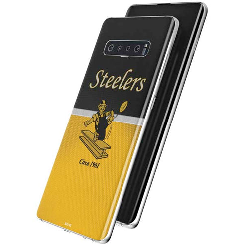 NFL Pittsburgh Steelers Vintage Galaxy S10 Plus Skin