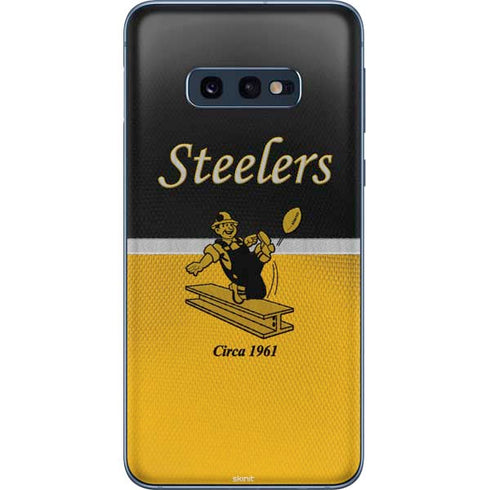 NFL Pittsburgh Steelers Vintage Galaxy S10e Skin