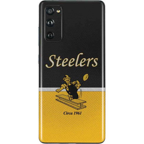 NFL Pittsburgh Steelers Vintage Galaxy S20 Fan Edition Skin