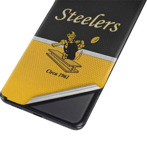 NFL Pittsburgh Steelers Vintage Galaxy S21 5G Skin