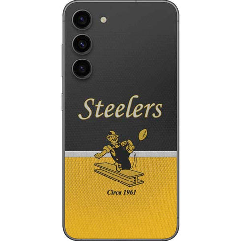 NFL Pittsburgh Steelers Vintage Galaxy S23 Plus Skin