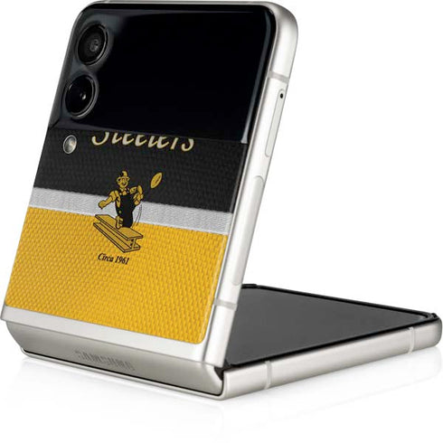 NFL Pittsburgh Steelers Vintage Galaxy Z Flip3 5G Skin
