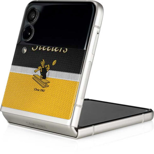 NFL Pittsburgh Steelers Vintage Galaxy Z Flip4 5G Skin