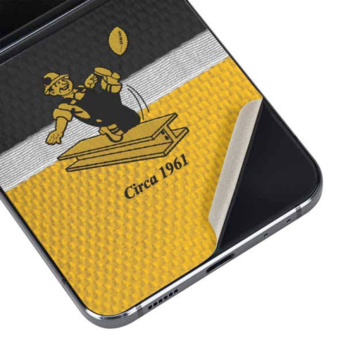 NFL Pittsburgh Steelers Vintage Galaxy Z Flip5 5G Skin