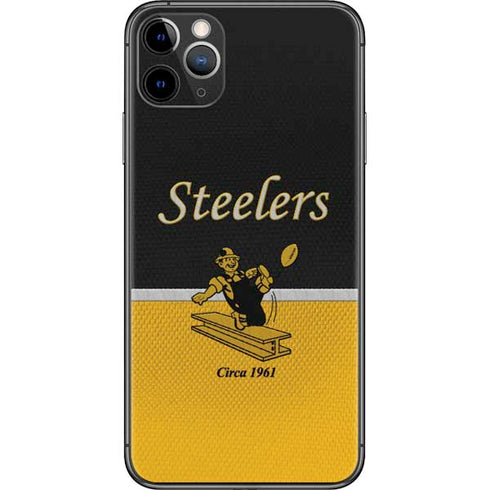 NFL Pittsburgh Steelers Vintage iPhone 11 Pro Max Skin