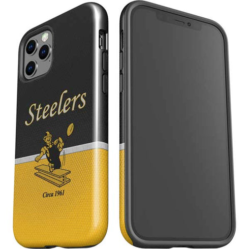 NFL Pittsburgh Steelers Vintage iPhone 12 Pro Impact Case