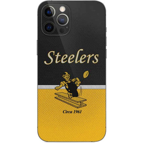 NFL Pittsburgh Steelers Vintage iPhone 12 Pro Max Skin
