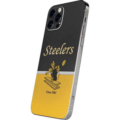 NFL Pittsburgh Steelers Vintage iPhone 12 Pro Max Skin