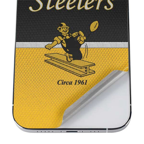 NFL Pittsburgh Steelers Vintage iPhone 12 Pro Max Skin