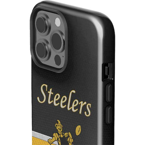 NFL Pittsburgh Steelers Vintage iPhone 13 Pro Max Impact Case
