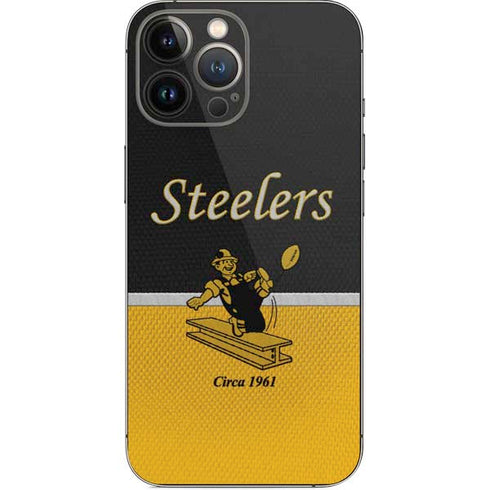 NFL Pittsburgh Steelers Vintage iPhone 13 Pro Max Skin