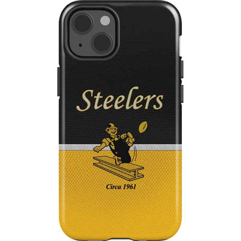 NFL Pittsburgh Steelers Vintage iPhone 14 Impact Case