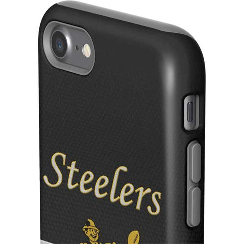 NFL Pittsburgh Steelers Vintage iPhone SE (2nd & 3rd Gen) Pro Case