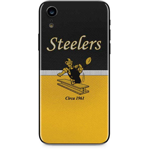 NFL Pittsburgh Steelers Vintage iPhone XR Skin