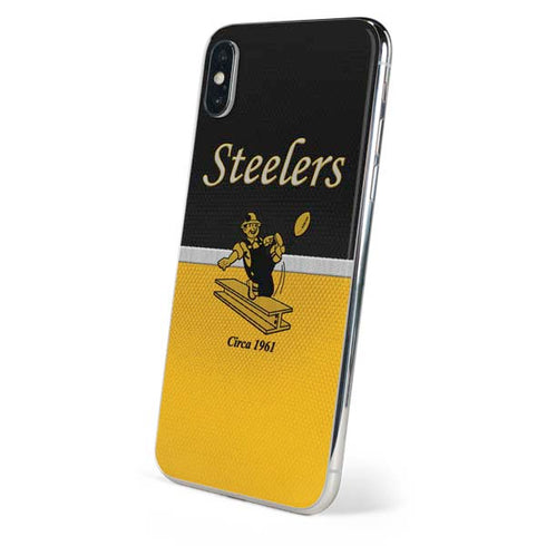 NFL Pittsburgh Steelers Vintage iPhone XS Skin