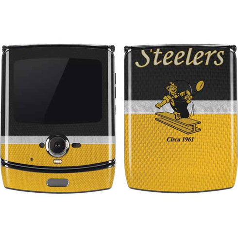 NFL Pittsburgh Steelers Vintage Motorola RAZR Skin