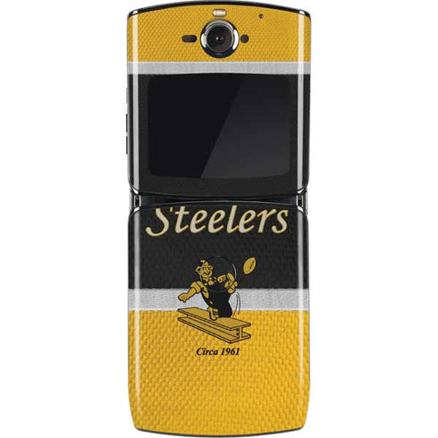 NFL Pittsburgh Steelers Vintage Motorola RAZR Skin