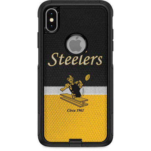 NFL Pittsburgh Steelers Vintage Otterbox Commuter iPhone Skin