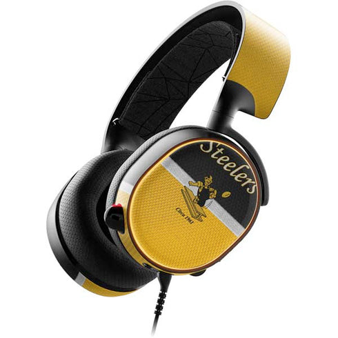 NFL Pittsburgh Steelers Vintage SteelSeries Arctis 5 Skin