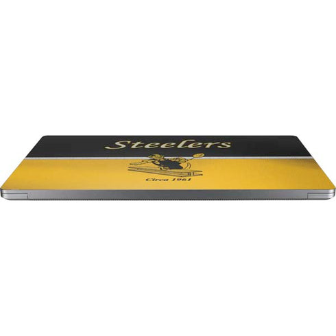 NFL Pittsburgh Steelers Vintage Universal Laptop 12in (9.8 x 6.8in) Skin