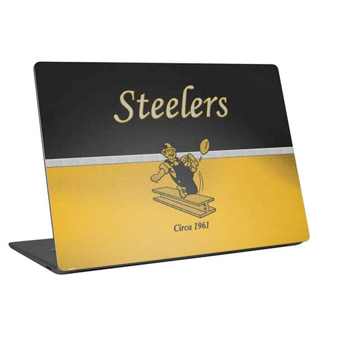 NFL Pittsburgh Steelers Vintage Universal Laptop 16in (13 x 9.4in) Skin