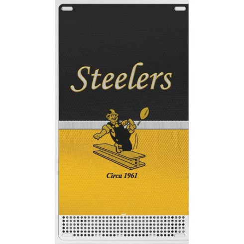 NFL Pittsburgh Steelers Vintage Xbox Series S Console Skin