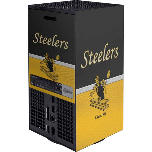 NFL Pittsburgh Steelers Vintage Xbox Series X Bundle Skin